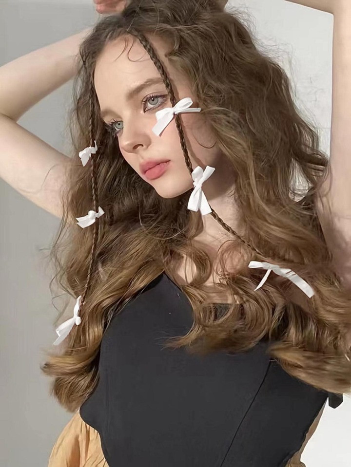 6pcs Women's Y2k Style Colorful Ballet Inspired Sweet Bow Hair Clips Cute | SHEIN