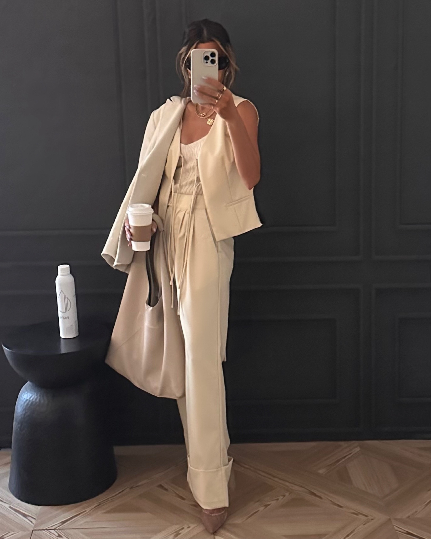 I am OBSESSED with this set from En Saison!!!!! 

These wide leg trousers come with this oversized cuff at the bottom which adds such a modern, designer-feel detail!! And (unlike so many others) they’re perfect in length, no hemming necessary!! 🙌🏽🙌🏽

The tie vest is sooo good layered for work and then turns super chic (with just covers/nothing underneath) for dinner, drinks or festival look!! 

Also must mention the QUALITY of the these pieces!! These are very well-made (yet affordable) pieces!!

I can’t wait to style the vest with denim and these trousers…well, with everything!! Helllloooooo SPRING!!🫶🏽🫶🏽🫶🏽🫶🏽

#ensaison #ensaisonstudios #ensaisonpartner 

#LTKStyleTip #LTKWorkwear #LTKFindsUnder100