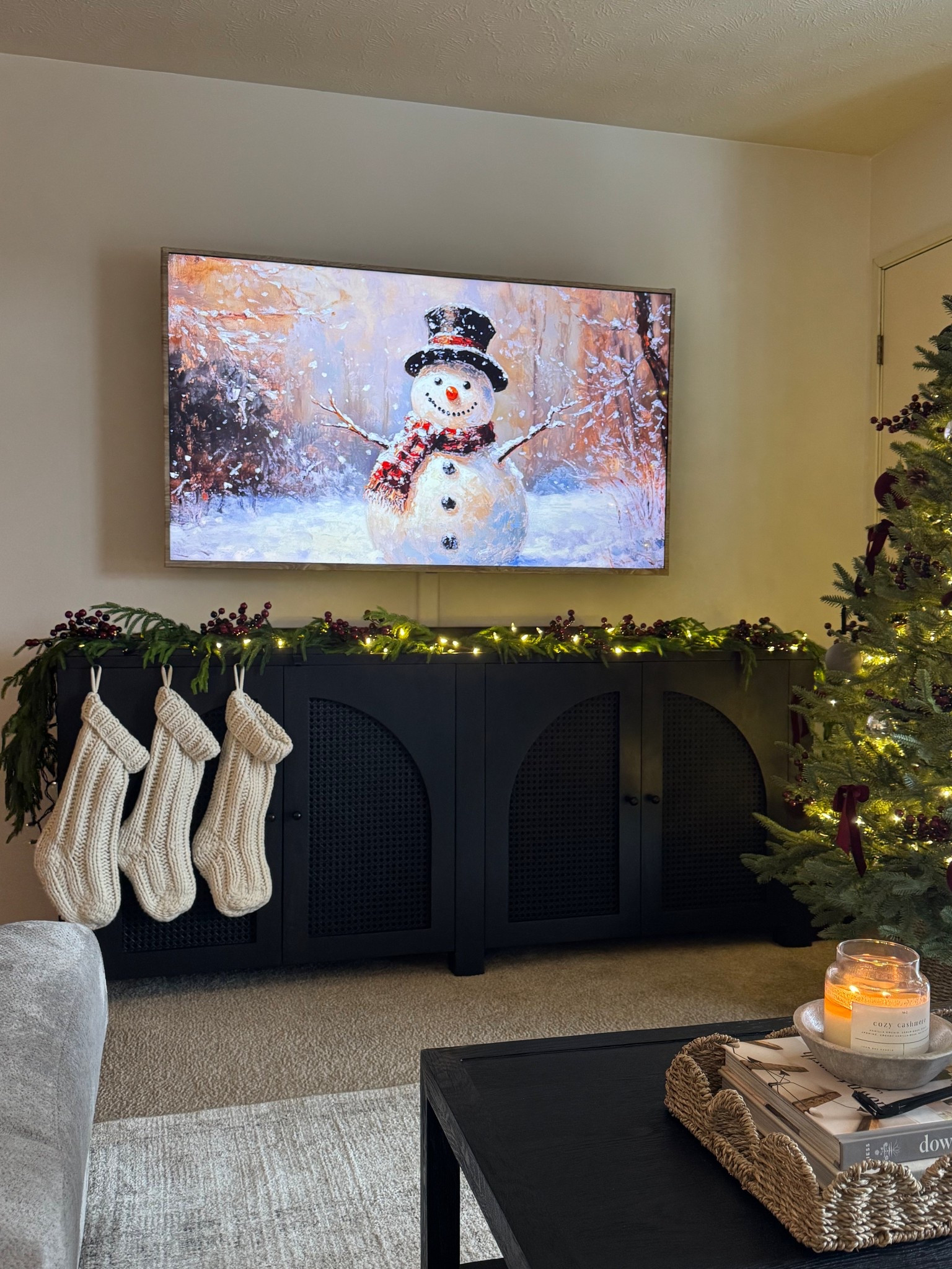 Black arch cabinet, black cane cabinet, black tv stand, black console table 

#LTKHoliday #LTKHome #LTKSaleAlert