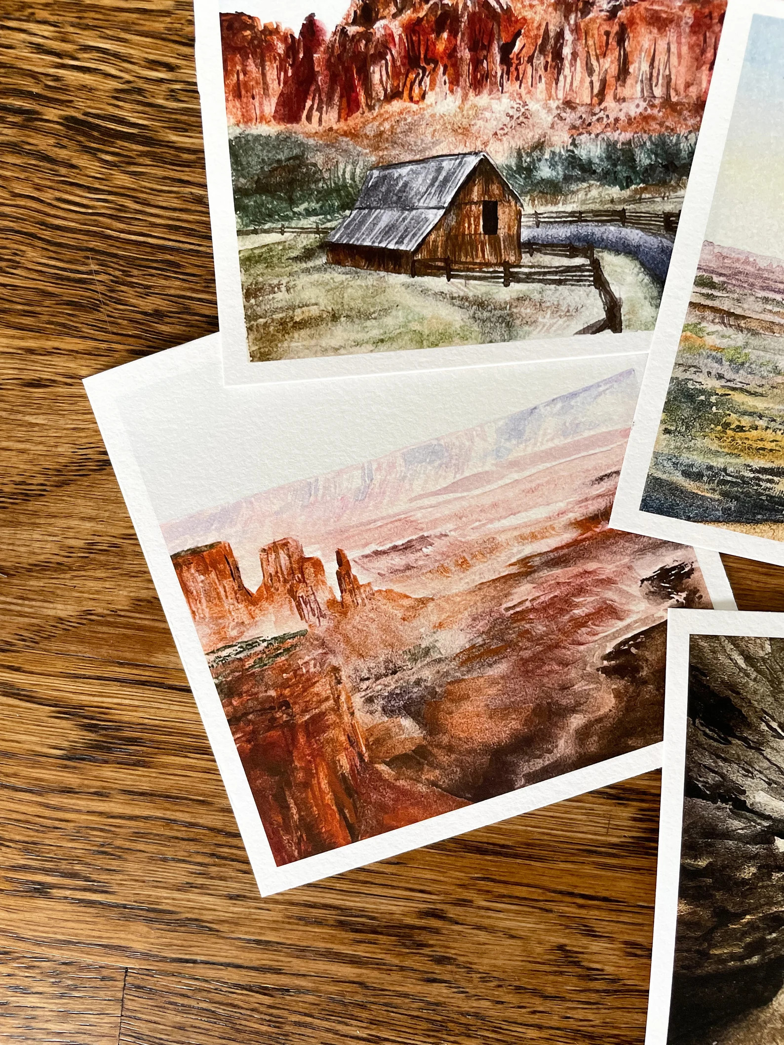 4\u201dx4\u201d Canyonlands National Park, Utah Giclee Mini Landscape Watercolor Art Print | Etsy (Global)