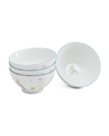 Set Of 4 Classic Cereal Bowls | TJ Maxx