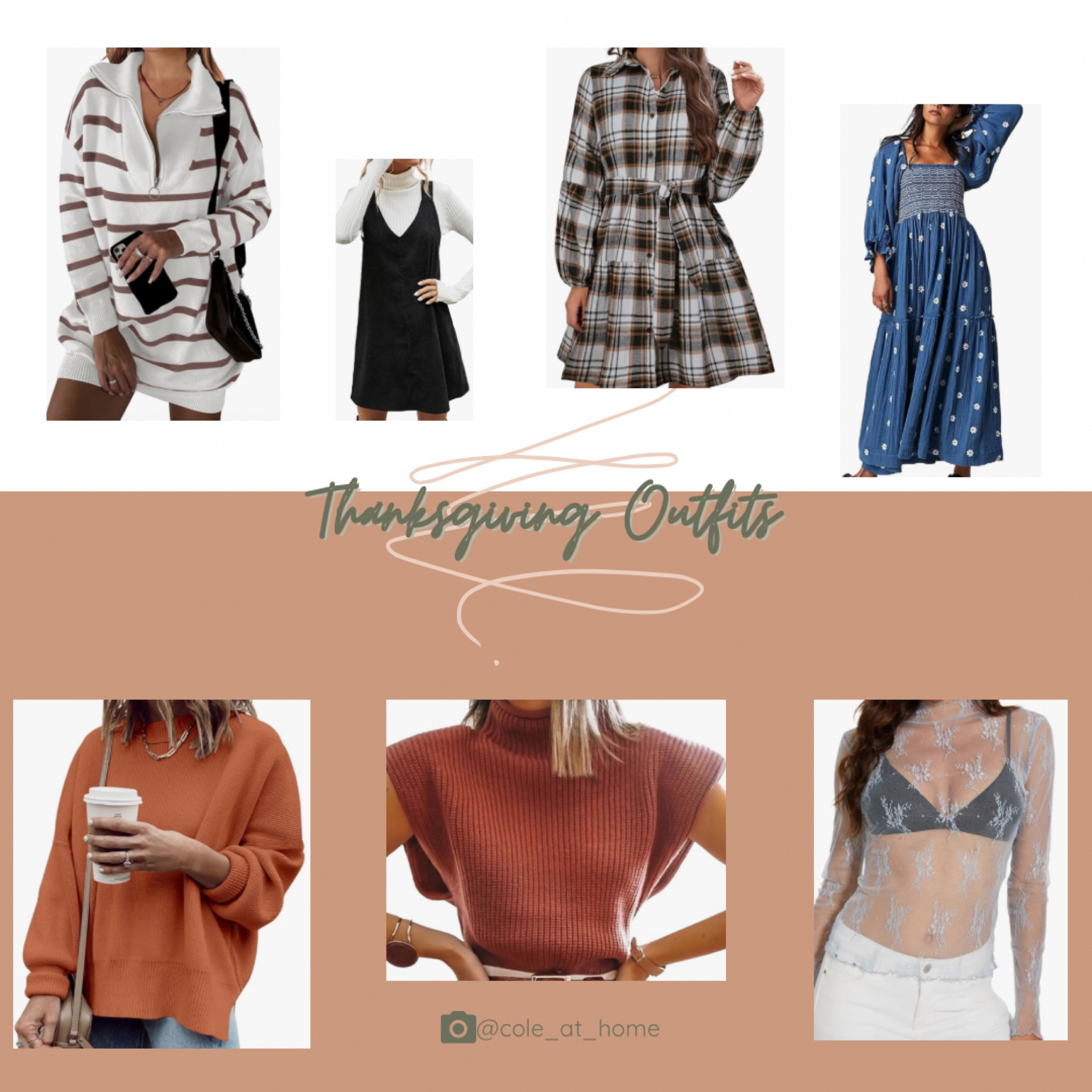 Thanksgiving outfits, sweaters, fall outfits, dress, free people dupes, 

#LTKSeasonal #LTKmidsize #LTKHoliday