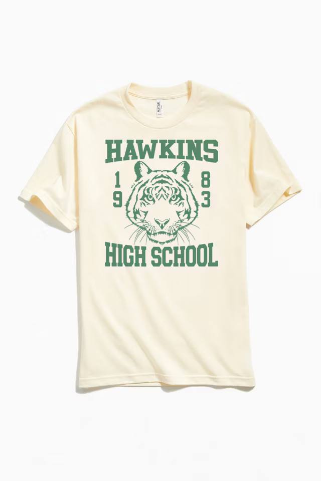 Stranger Things Hawkins High School Tee | Urban Outfitters (US and RoW)