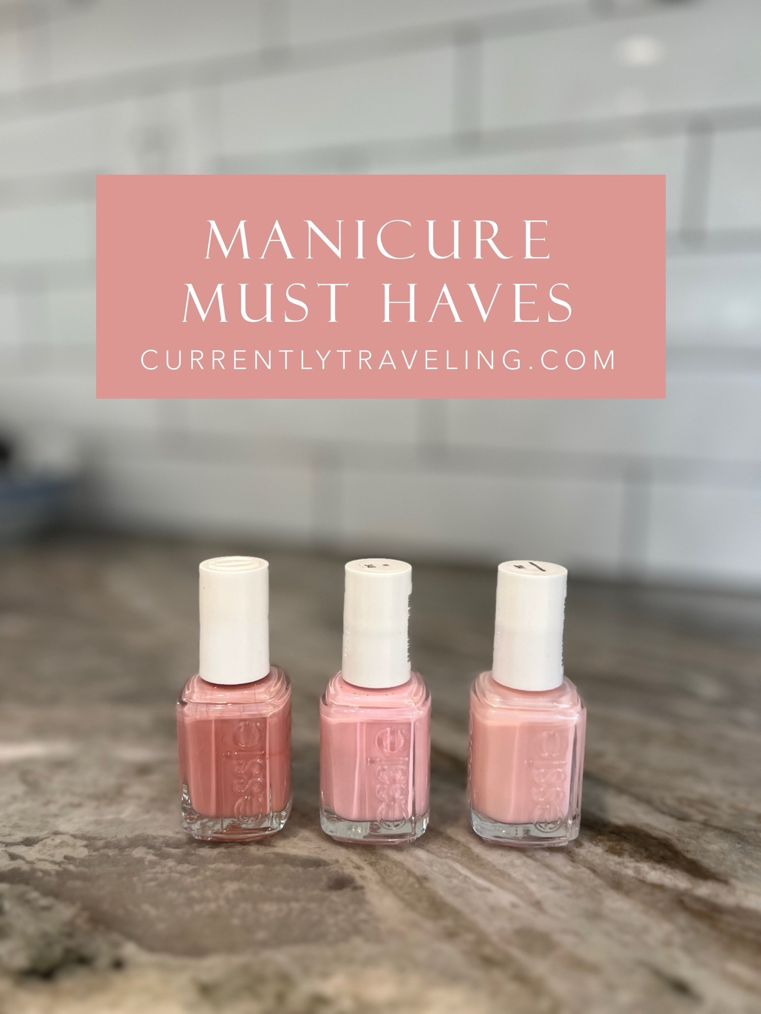 Manicure must haves for at home pedicures and manicures 💅🏻
Spring nail polish 
Pink nail polish 
Nail file 
Nail clippers 
Hand lotion 
Foot mask
Essie nail polish 
Gel nails 
Mother’s Day gift 
Gift for her

#LTKBeauty #LTKdayinmylife #LTKgrwm