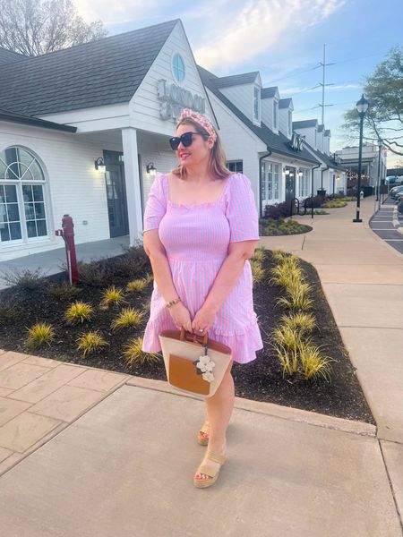 A seersucker stripe dress for spring and it’s on sale! I am wearing the xxl 

#LTKplussize #LTKSeasonal #LTKstyletip