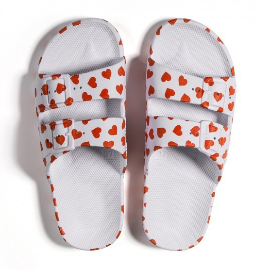 Freedom Moses Toddler/Big Kid Printed Sandal – Hearts | The Tot
