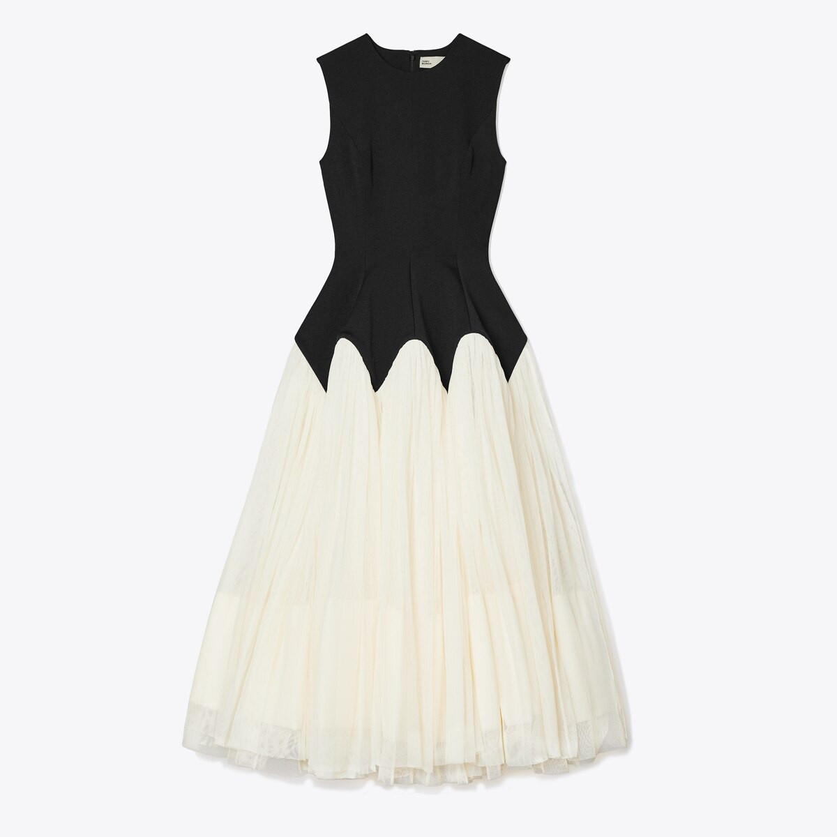 COLORBLOCK TULLE DRESS | Tory Burch (US)
