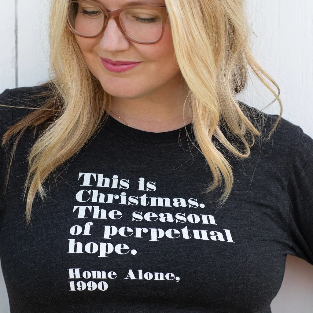 Home Alone Hope Long Sleeve | Lindsay Letters, LLC