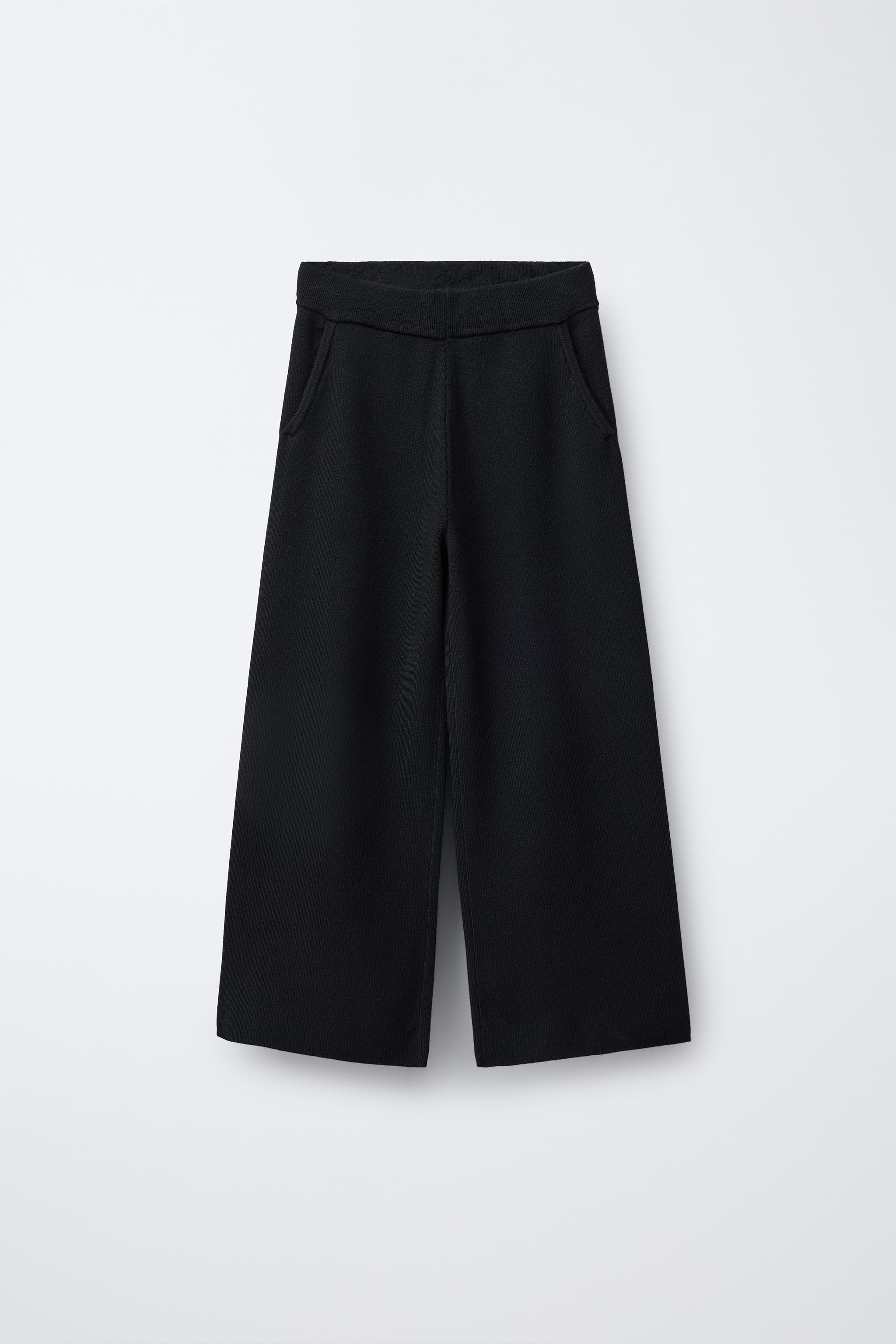 WIDE LEG KNIT PANTS | Zara US