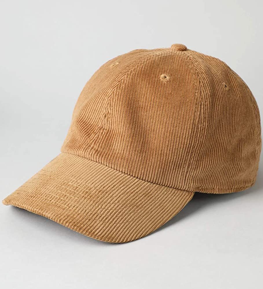 MIRMARU Classic Corduroy Cotton Baseball Caps Vintage Low Profile Dad Hat with Adjustable Strap with | Amazon (US)