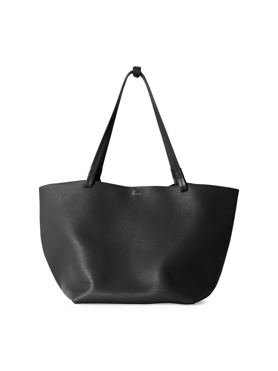 Women's Park Three Leather Tote - Black - Black | Saks Fifth Avenue
