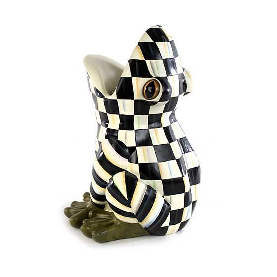 MacKenzie-Childs | Fergal the Frog Vase | MacKenzie-Childs