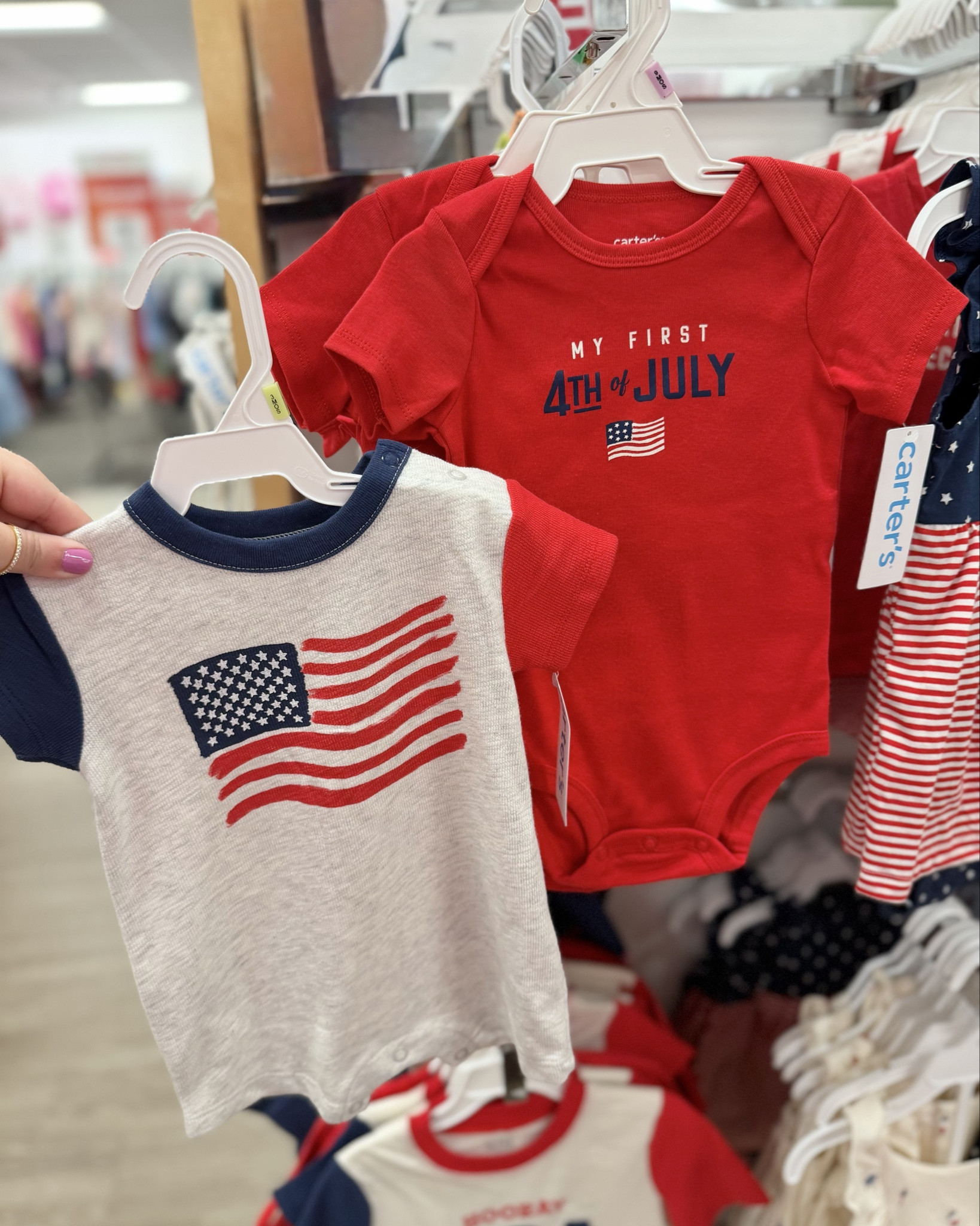 Red white & blue outfits for babies. Perfect for the upcoming holidays!

#babyboyclothes #babyboystyle #babygirlfashion #babysfirst4thofjuly #fourthofjuly #4thofjulyoutfit #summeroutfit 

#LTKmomlife #LTKBaby #LTKSeasonal