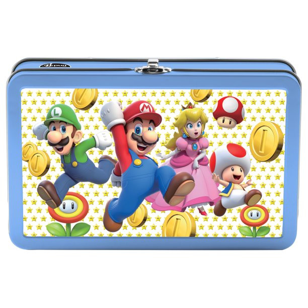 Find It 3D Tin Pencil Box Mario Group for School Supplies, New Condition, FT07651 | Walmart (US)