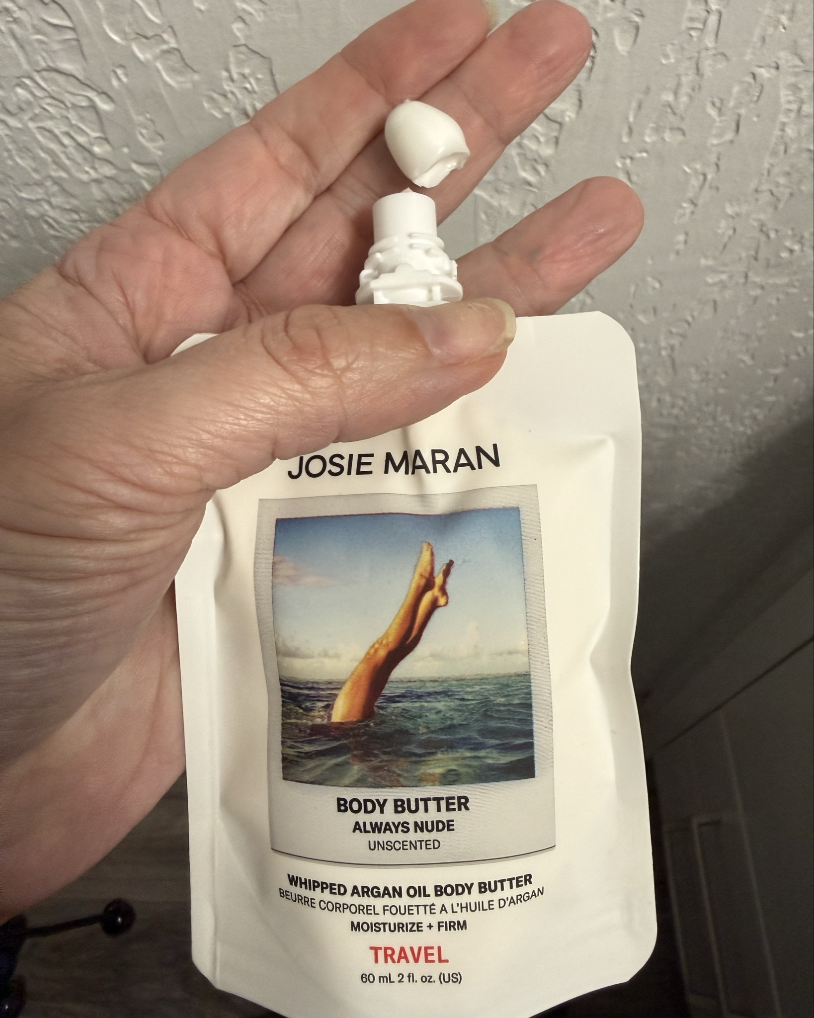 Josie Maran Always Nude Unscented Body Butter. Just tried this and it did moisturize and smooth out the feel of my skin.  #skin #skincare #bodybutter #beauty #lotionn

#LTKActive #LTKselfcare #LTKBeauty