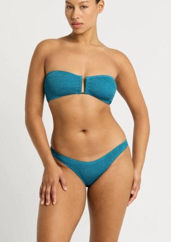 The Sign Bikini Brief in Ocean Shimmer | outdazl