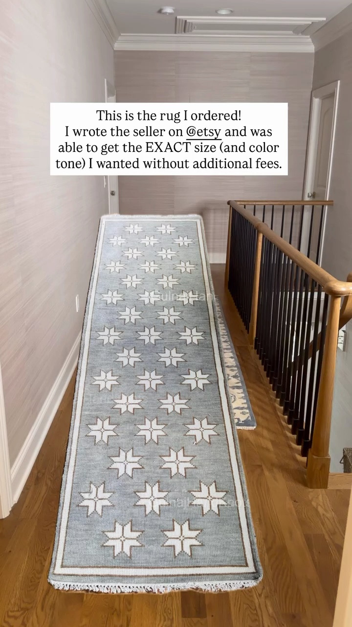 I found the perfect size runner for this upstairs space! I was able to contact the seller on Etsy and customize it to the exact size I needed!

#ad #Etsy #EtsyCreatorCo @Etsy 

#LTKOver40 #LTKKids #LTKHome