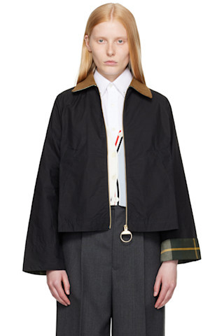 Barbour - Black Catlin Showerproof Jacket | SSENSE