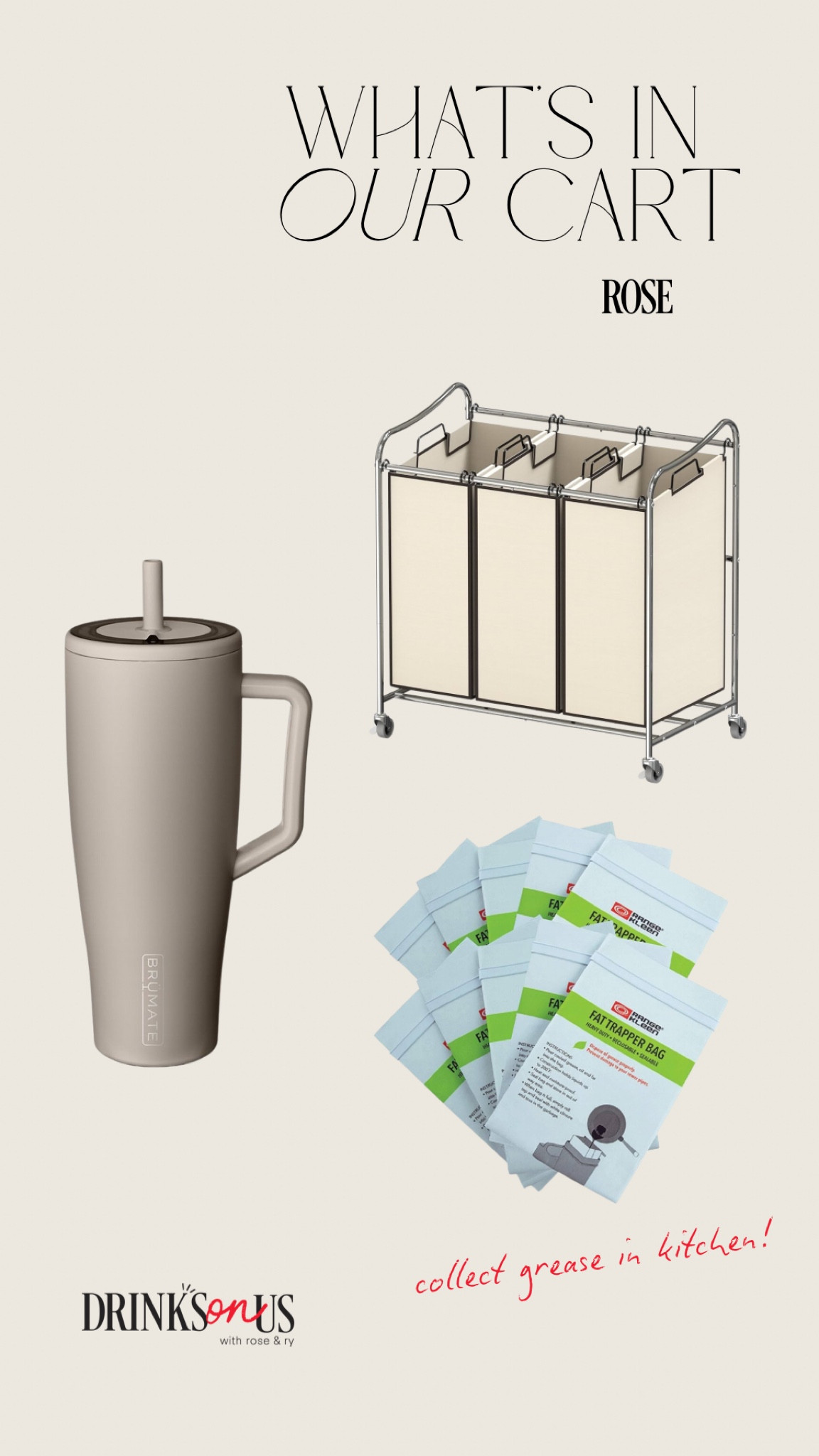 Products mentioned in S02: Episode 10 of Drinks On Us, “Whats In Your Cart?” segment!! 

#LTKSpringSale #LTKHome #LTKSaleAlert