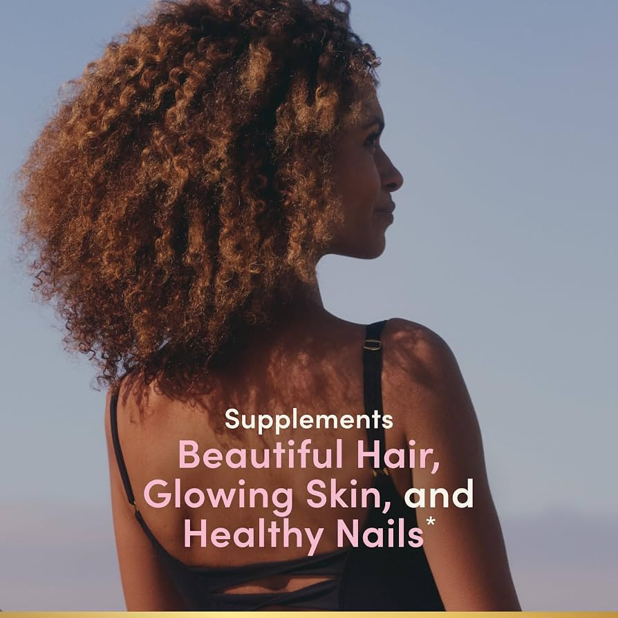 Nature's Bounty Advanced Hair, Skin & Nails, Argan-Infused Vitamin Supplement with Biotin and Hya... | Amazon (US)