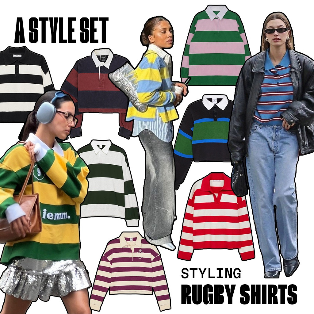 How to style + where to buy rugby shirts on astyleset.com/blog/styling-rugby-shirts 👕

This fall, rugby shirts are everywhere. From oversized styles to adorable cropped versions, women are embracing this fun trend that combines elements of preppy Americana and blokette style. The good news is, this sporty cool-girl aesthetic is simple to incorporate into any wardrobe and it mixes well with pieces you probably already have in your closet. Here are some of our favorite rugby shirts and how to style them.

#rugbyshirts #fallfashion 

#LTKSeasonal #LTKFallSale #LTKStyleTip