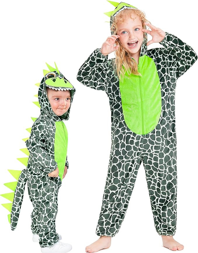 IKALI Baby Dinosaur Costume Kids Boys Girls Toddlers Halloween Costume | Amazon (US)