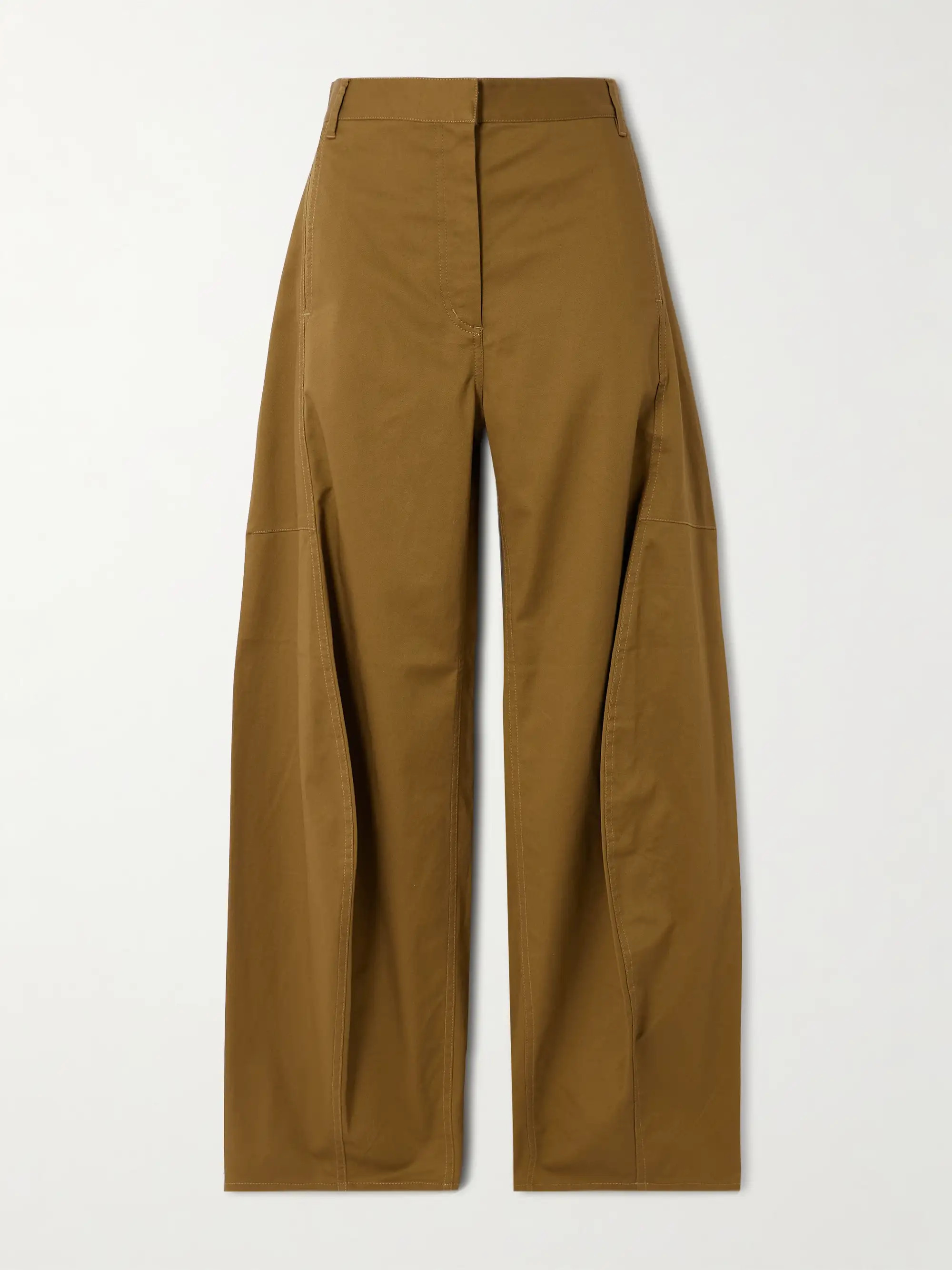 Chino Sid cotton-blend twill wide-leg pants | NET-A-PORTER (US)