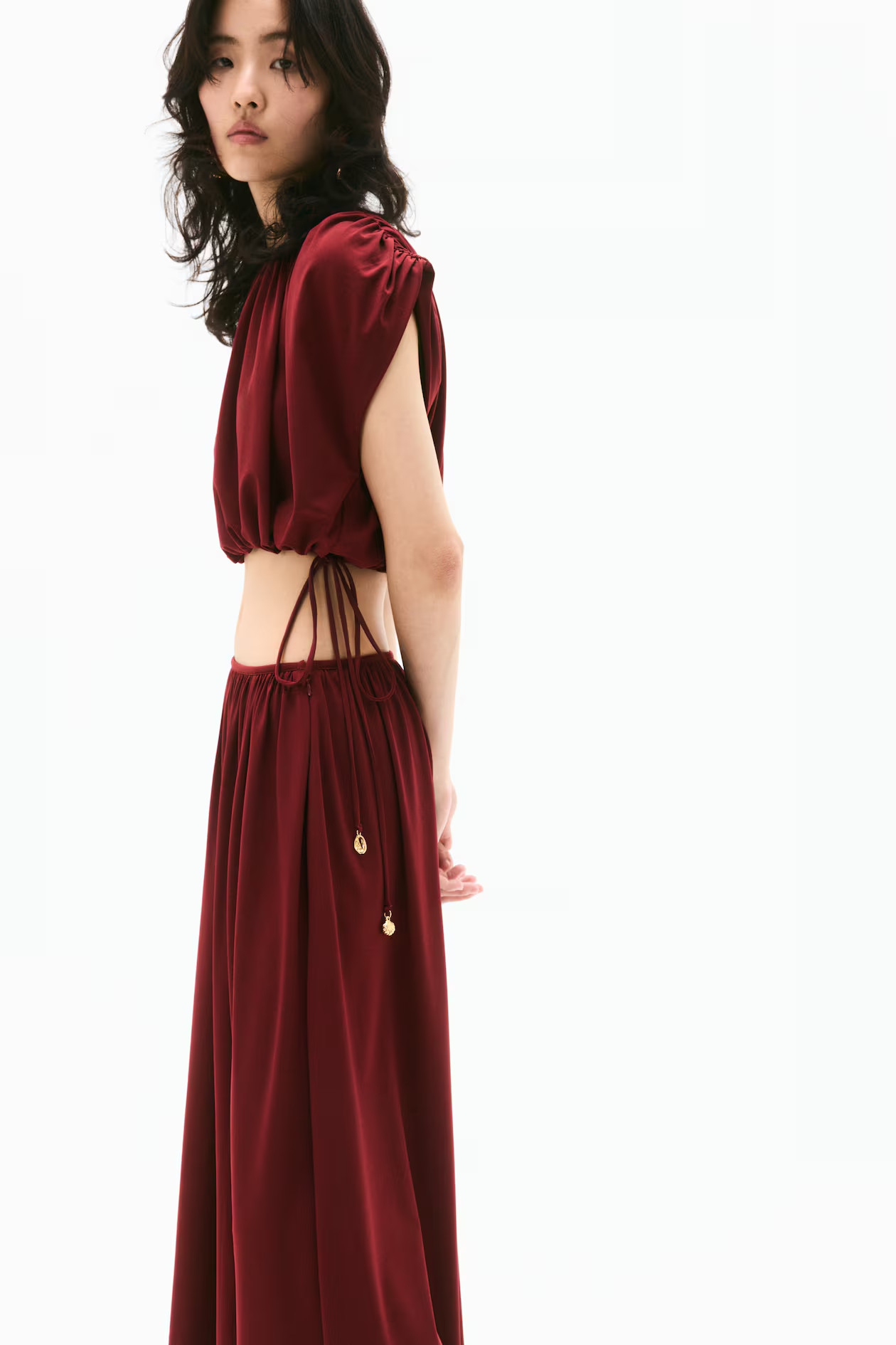 Pleated top | H&M (UK, MY, IN, SG, PH, TW, HK)