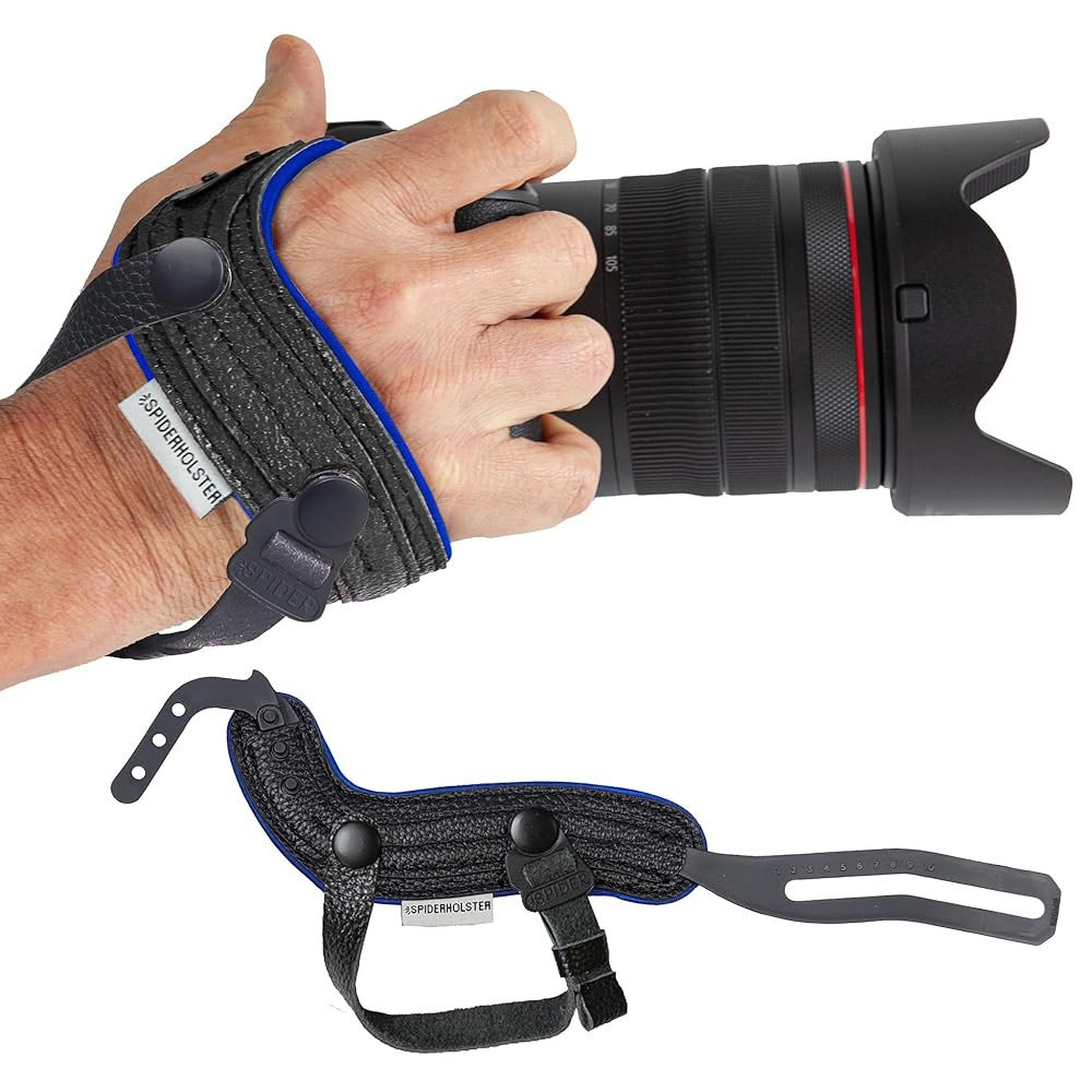 SPIDER HOLSTER – SpiderPro Camera Hand Strap v2 with Snap Assembly and Optional Wrist Strap –... | Amazon (US)