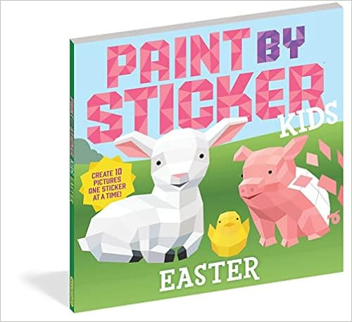 Paint by Sticker Kids: Easter: Create 10 Pictures One Sticker at a Time! | Amazon (US)