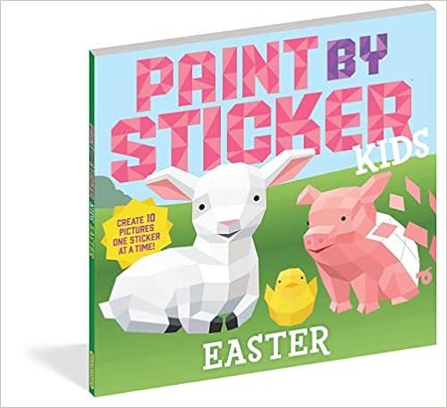 Paint by Sticker Kids: Easter: Create 10 Pictures One Sticker at a Time! | Amazon (US)