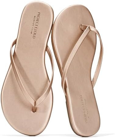Project Cloud Flip Flops for Women Footwear- Lightweight and Memory Foam Insole Sandals for Women... | Amazon (US)