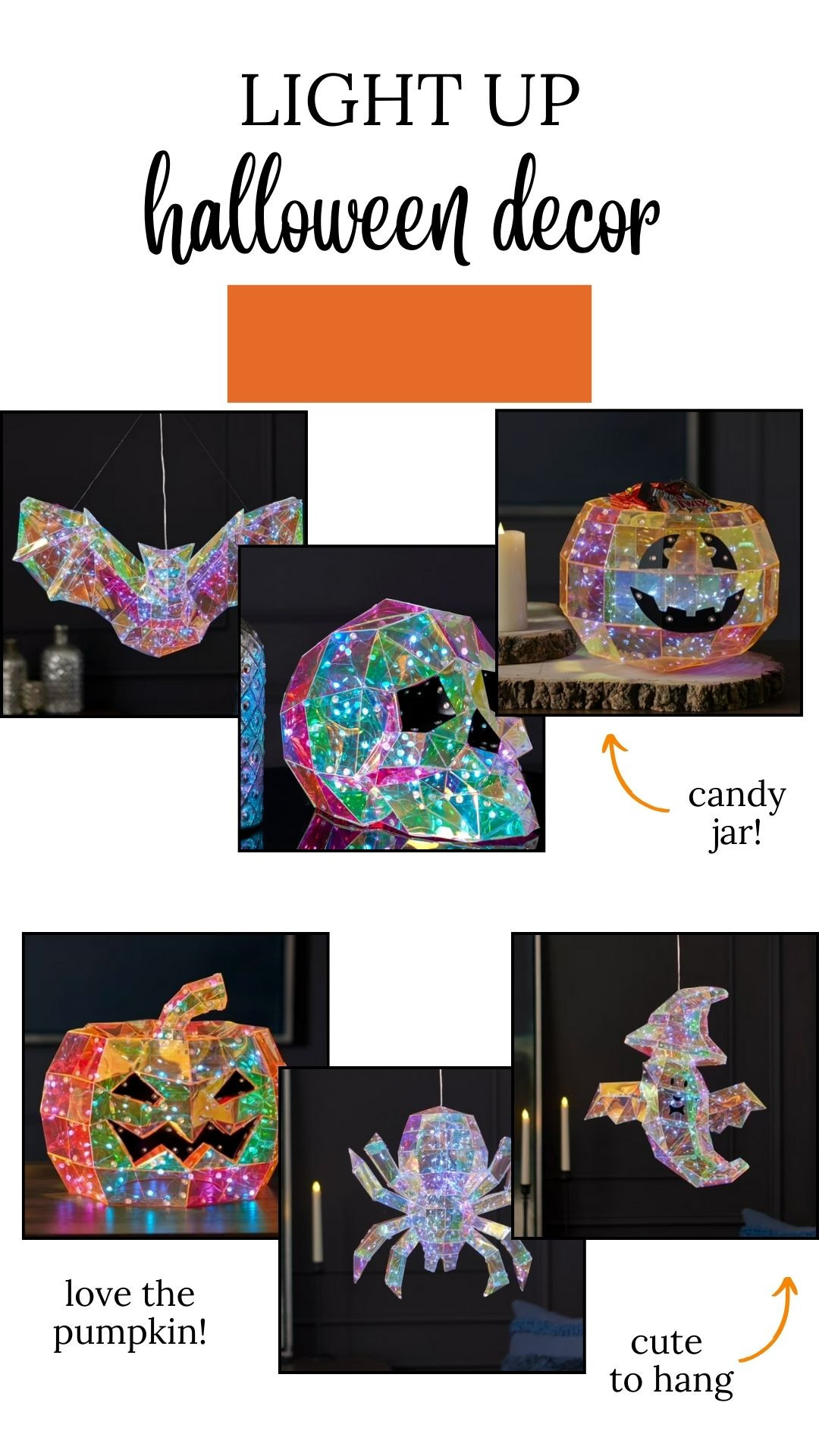 Light up Halloween Decor from Walmart! 

 #LTKSeasonal #LTKFindsUnder50 #LTKFindsUnder100