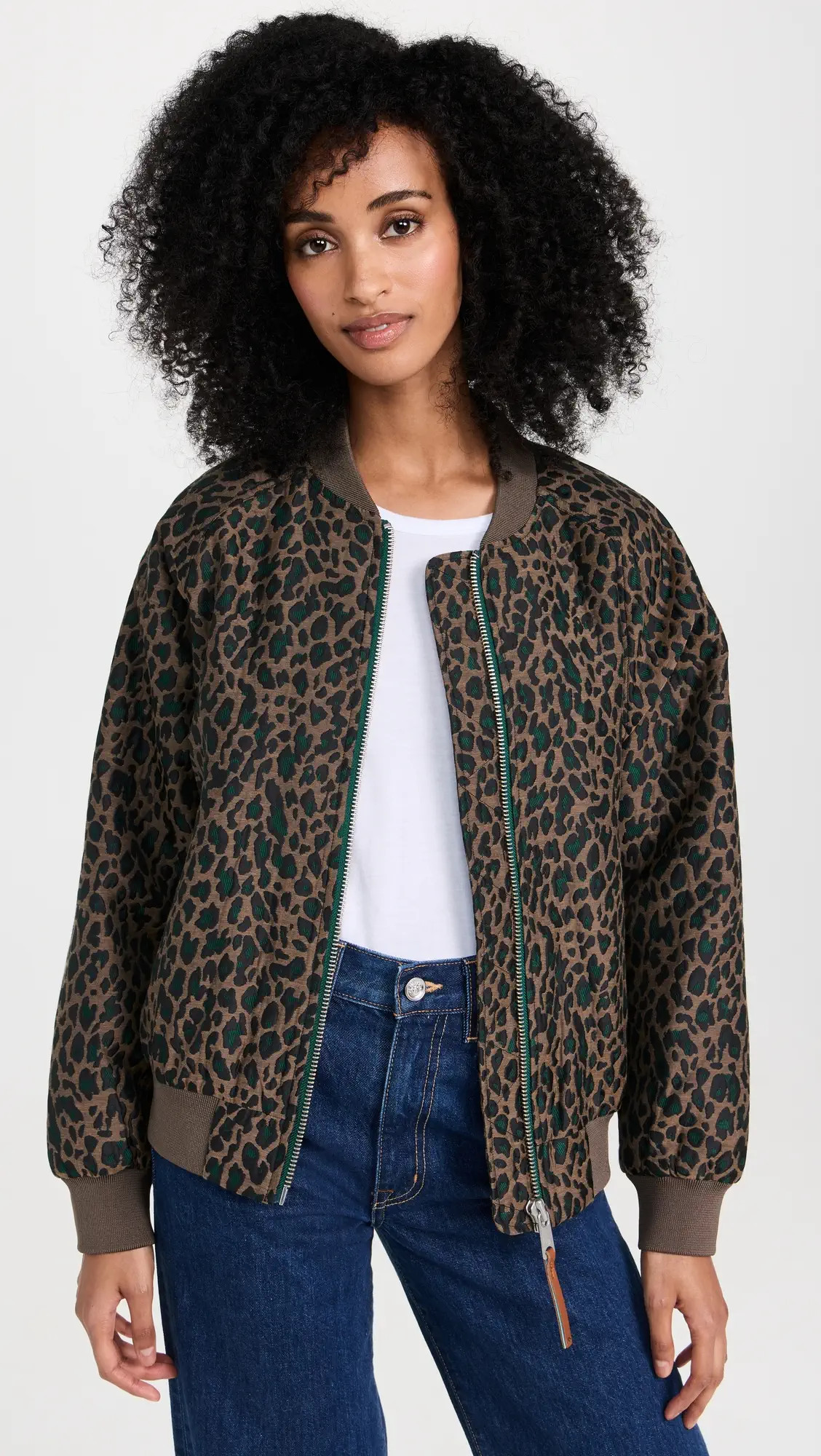Scotch & Soda Oversized Jacquard Bomber Jacket | Shopbop | Shopbop