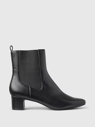 Vegan Leather Ankle Boots | Gap (US)