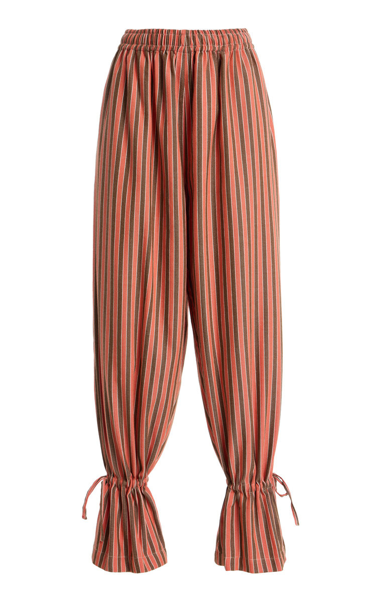 Exclusive La Isla The Cotton Drawstring Parachute Pants | Moda Operandi (Global)
