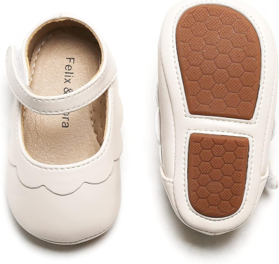 Soft Sole Baby Shoes - Infant Baby Walking Shoes Moccasins Rubber Sole Crib Shoes | Amazon (US)