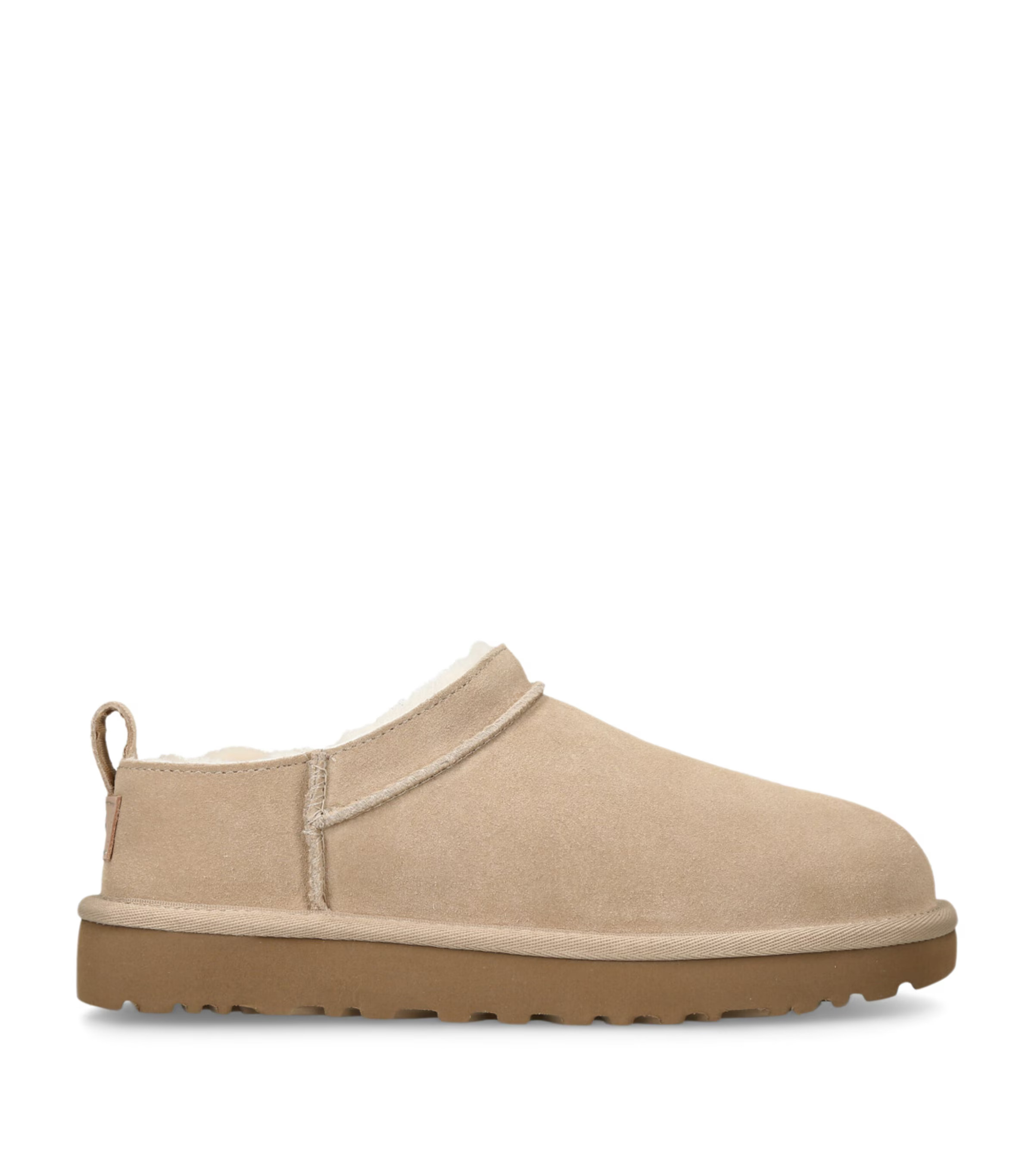 Beige Suede Classic Micro Boots | Harrods