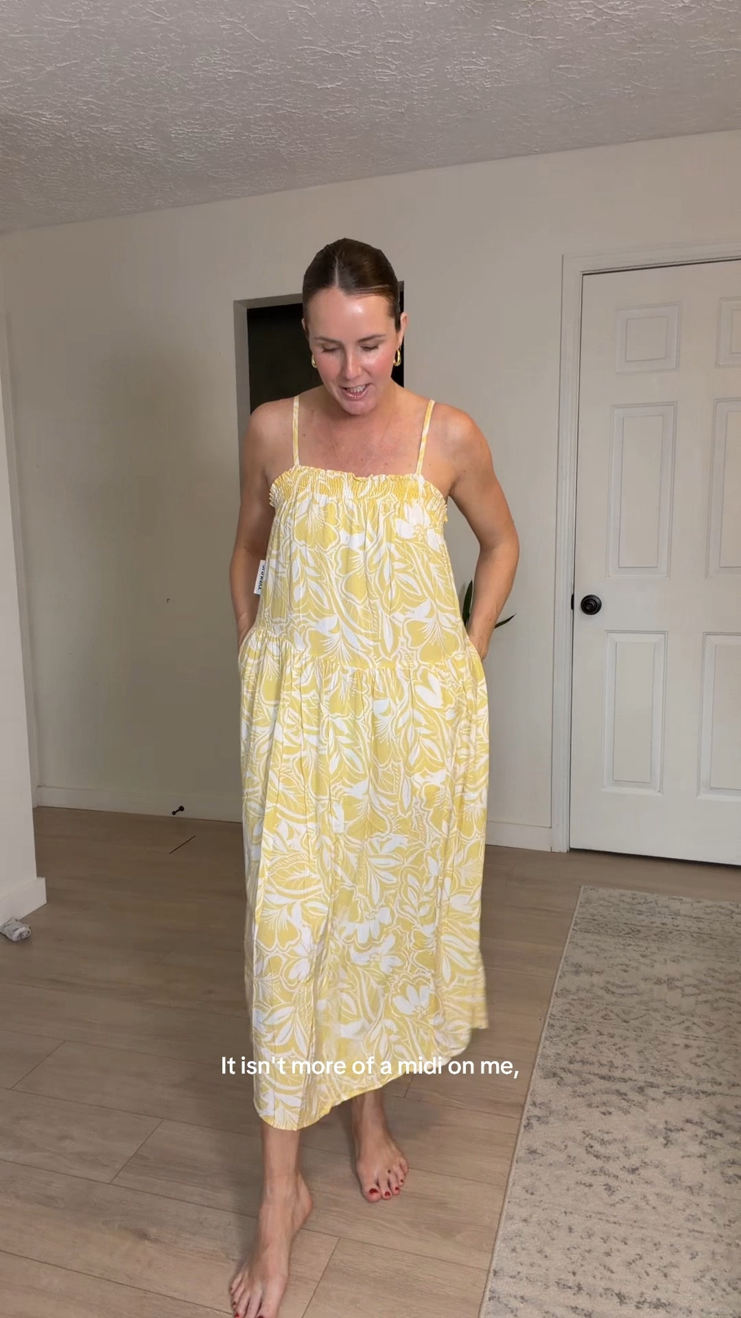 The prettiest, airy midi/maxi dress (depending on your height)

5’8 small

#LTKSaleAlert #LTKTall #LTKSeasonal