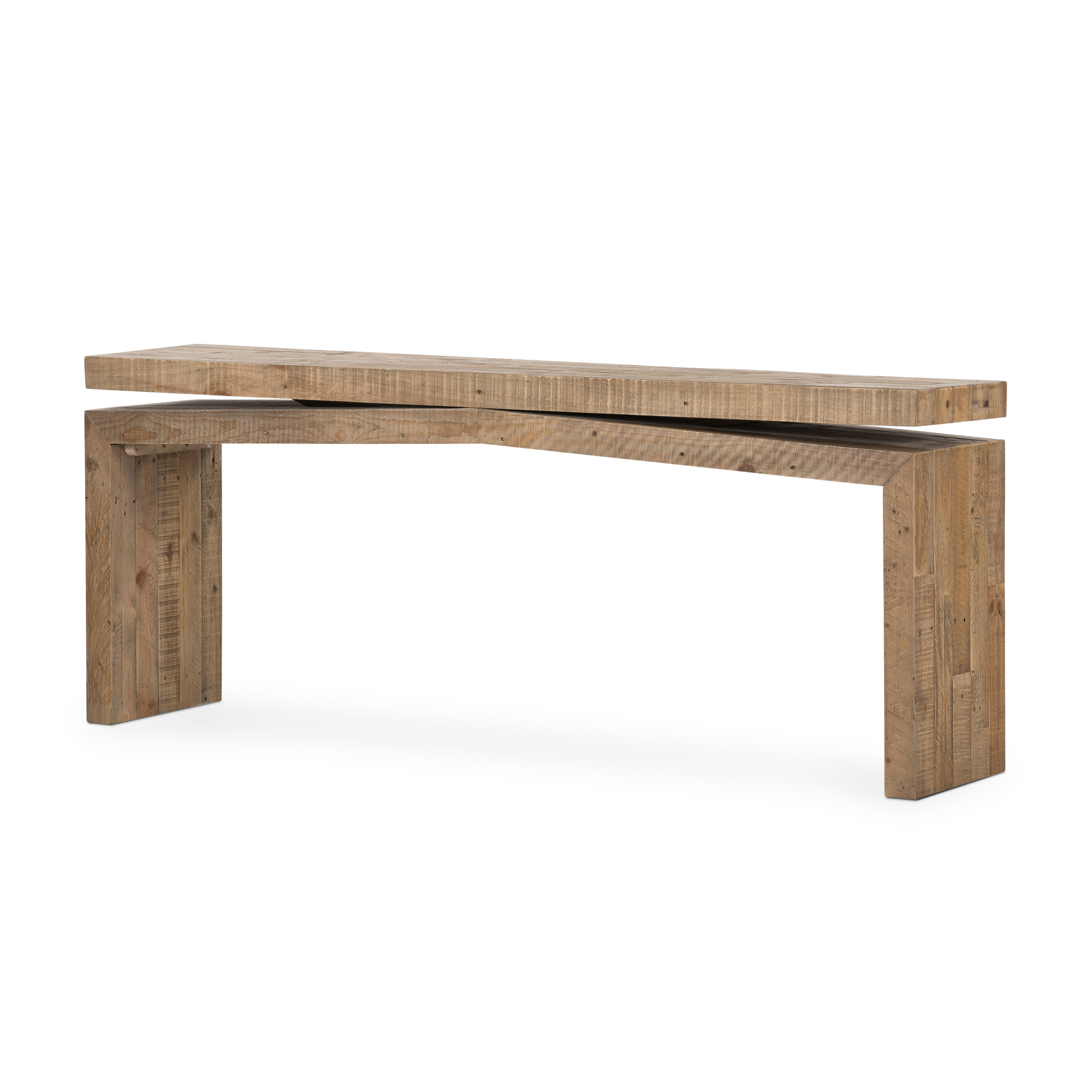 Matthes Console Table Rustic Natural | Scout & Nimble