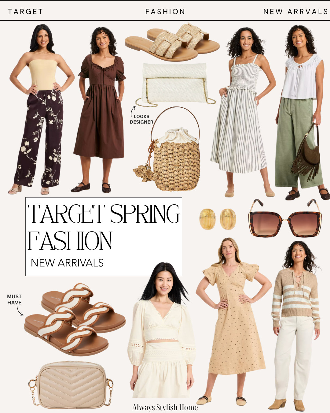 target spring fashion! Target new spring fashion finds 🌸 Fresh spring outfits, lightweight layers, dresses, denim, and everyday basics—all affordable and on-trend. These Target spring fashion new arrivals are perfect for updating your wardrobe for the season. #LTKgrwm #LTKootd #LTKSeasonal 

 #LTKgrwm #LTKootd #LTKSeasonal