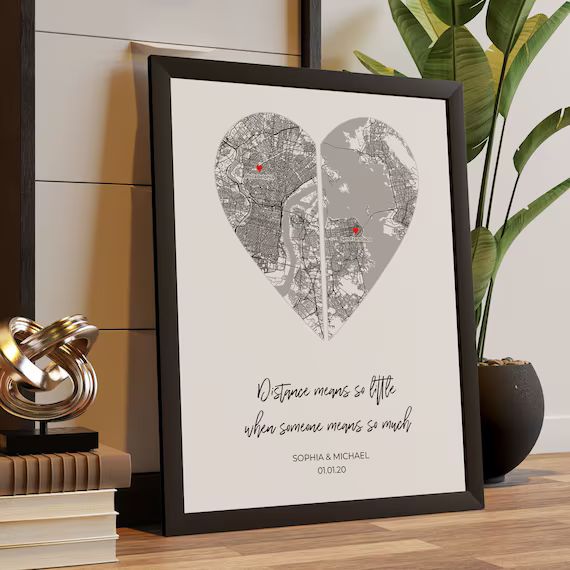Long Distance Relationship Gift for Girlfriend for Boyfriend | Etsy | Etsy (US)