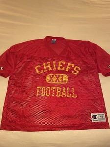 Vintage Champion NFL Kansas City Chiefs Mesh Practice Jersey Size XL  | eBay | eBay US