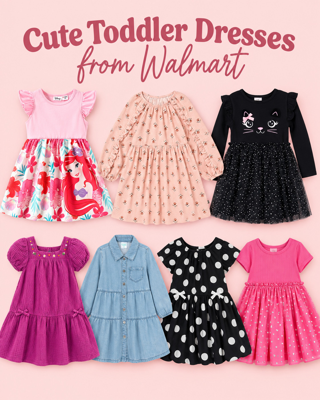 Cute little dresses that are too good not to share 🎀💕 Walmart has some seriously adorable finds for the littles! 

 #LTKxWalmart #LTKKids