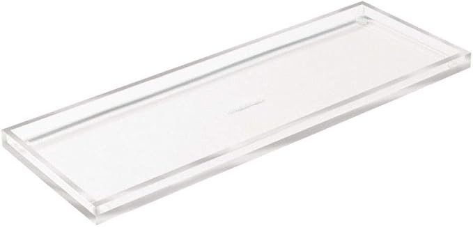 russell+hazel Acrylic Bloc Narrow Accessory Tray, Clear, 4.5” x 12.2” x .5” (31381) | Amazon (US)