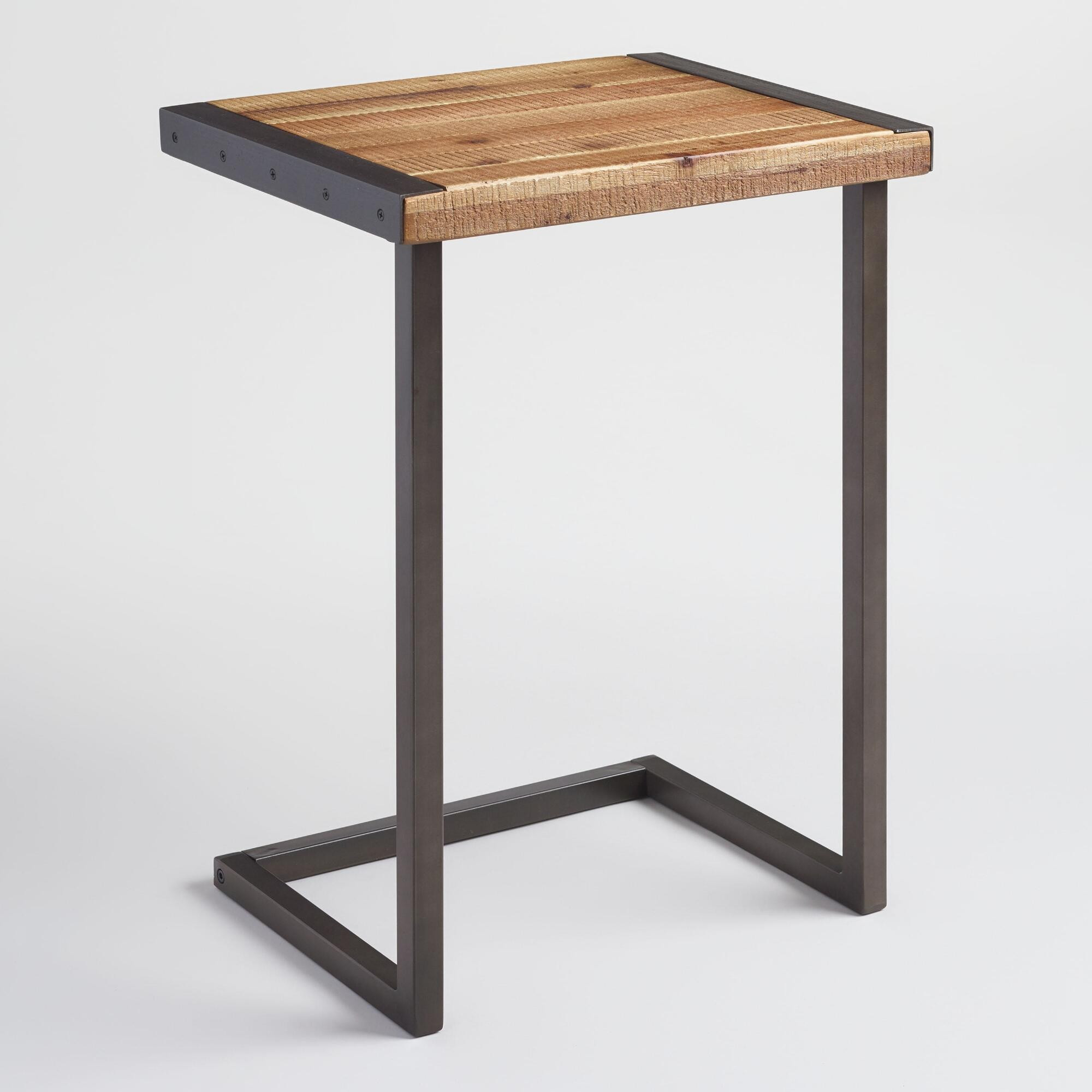 Metal Edge Laptop Desk: Brown by World Market | World Market