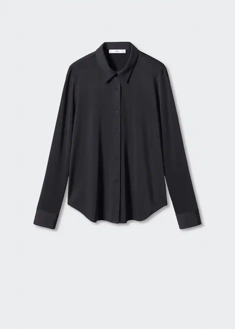 Search: Black silk shirt (166) | Mango United Kingdom | MANGO (UK)