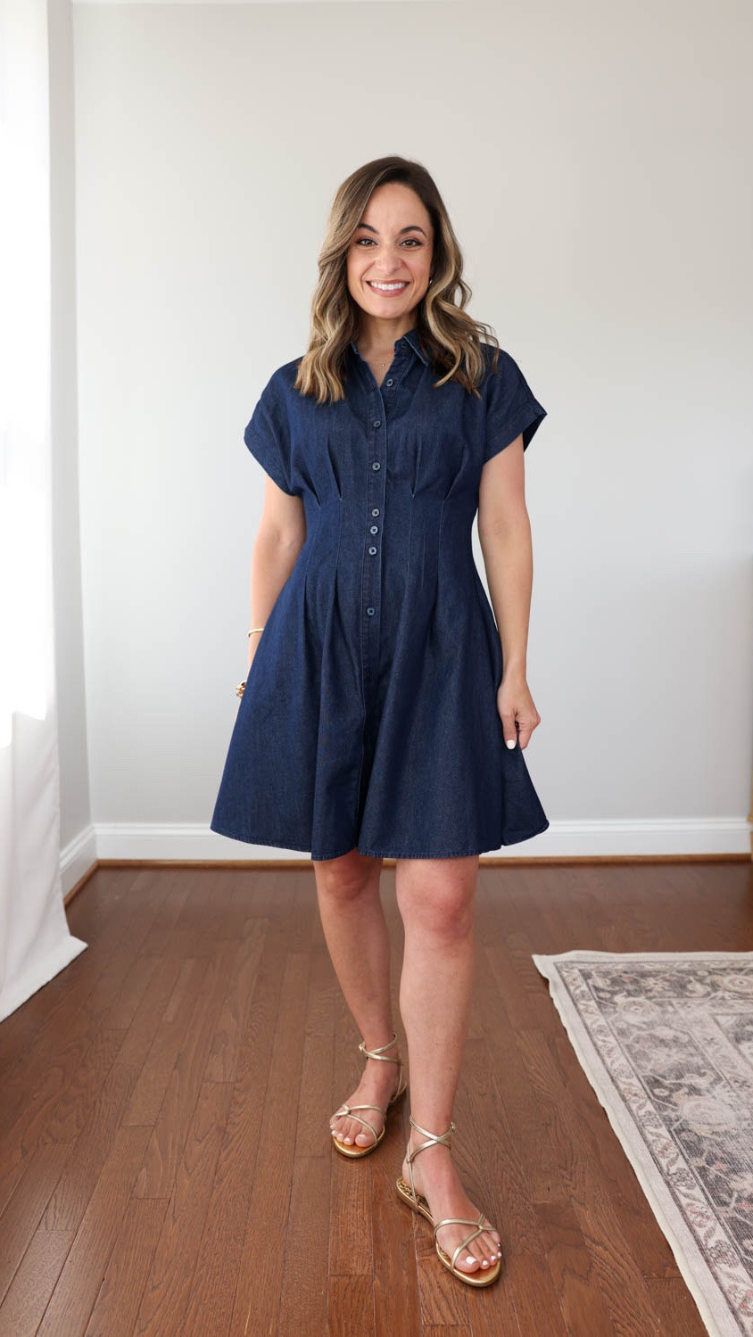 Petite-friendly finds from @kohls  

Blue gray dress: petite xs
Denim dress: petite xs 
Gingham vest: xs
Gingham skort: xs - runs small, size up 
Linen blend pants: petite xs 10.5” rise 26” inseam, runs large size down 
White tank top: petite xs 

#kohls #kohlspartner