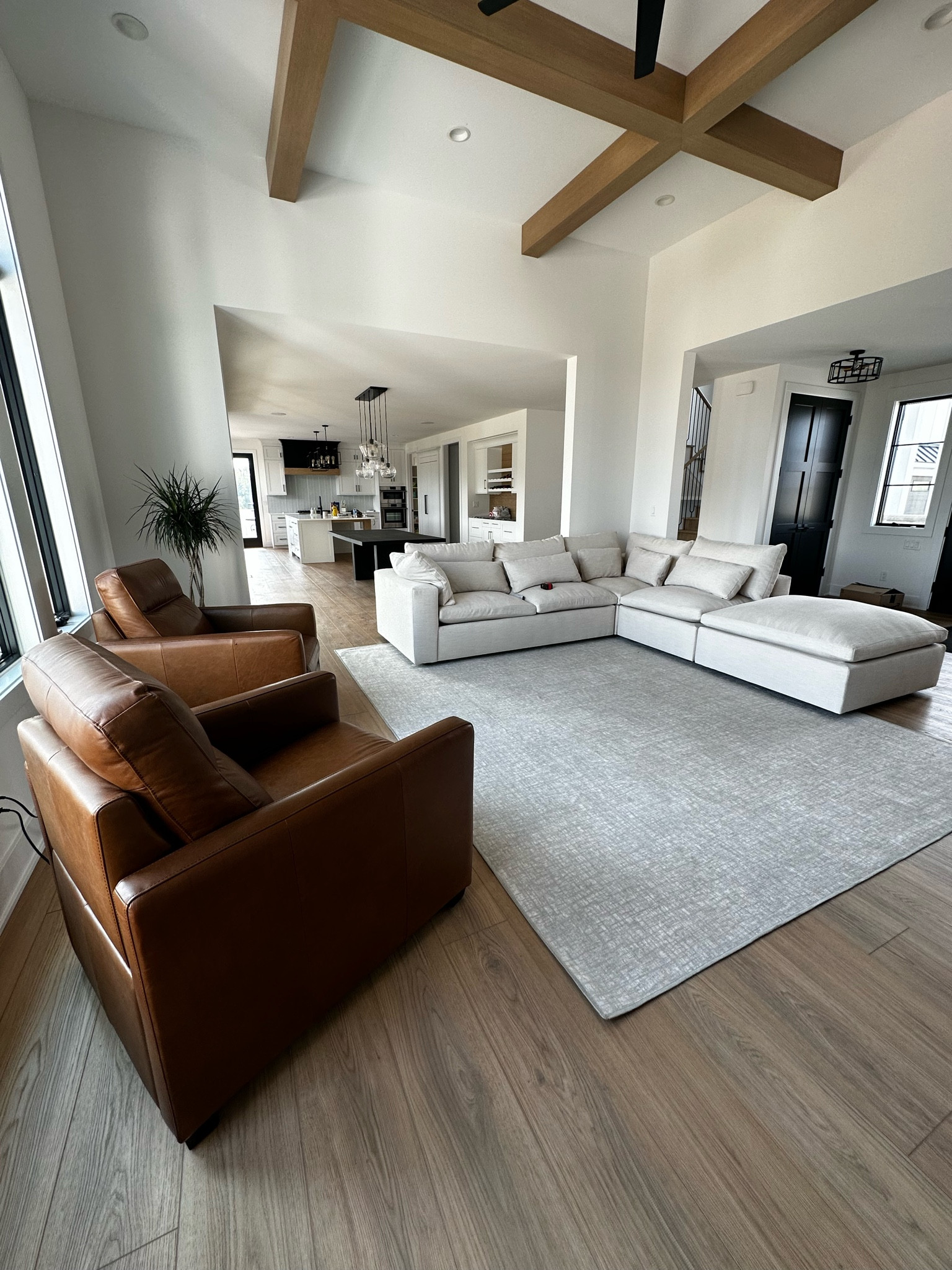 Living room furniture and decor 

WestElm, living room, home decor, area rug, white rug, leather recliners, leather chairs, sectional sofa 

#LTKhome