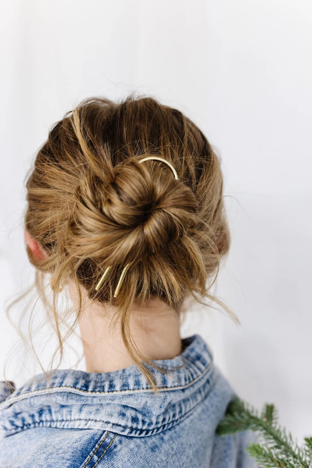 Simple Gold U-Shape Pin | Shop Andi